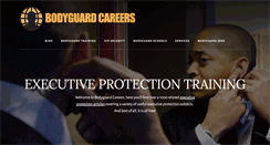 Desktop Screenshot of bodyguardcareers.com